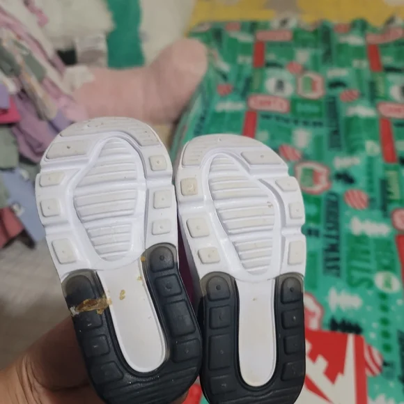 Nike Air Toddler Fuchsia Sneakers Size 6C - Picture 3 of 5